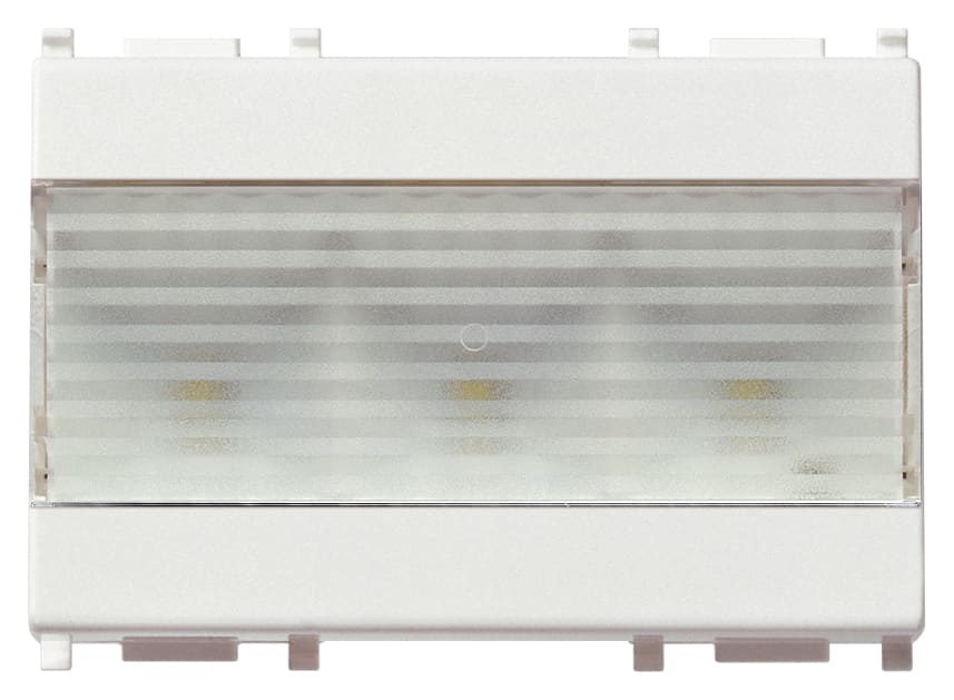 VIMAR - Lampada Emergenza Led 3M Bianco Alta Efficienza Automatico Batterie Ricaricabili Autonomia Moduli