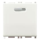 VIMAR - Lampada Segnapasso Led 230V Silver Alta Efficienza Luce Regolabile Su Tre Livelli 2 Moduli