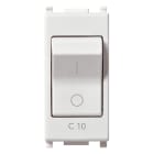 VIMAR - INTERRUTTORE MT 1P+N C10 120-230V BIANCO