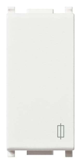 VIMAR - Portafusibile 1P 16A 250V Bianco per Fusibili Miniatura Ø 5X20 Mm e Ø 6,3X32 Mm - Fornito Senza Fusibile