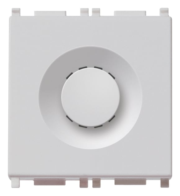 VIMAR - Sensore Elettronico Umidità Silver Attivo 1 Uscita 0-10 V 4-20 Ma Alimentazione 12/24V 2 Moduli Integrabile Sistema Domotico By-Me Tramite 01467