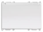 VIMAR - Lettore transponder verticale KNX bianco con tasca, 2 uscite a relè NO 4A 24V, 2 ingressi NO, alimentazione 12-24V, 3 moduli.