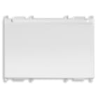 VIMAR - Lettore transponder verticale KNX bianco con tasca, 2 uscite a relè NO 4A 24V, 2 ingressi NO, alimentazione 12-24V, 3 moduli.