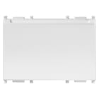 VIMAR - Interruttore Elettronico Verticale Bianco con Tasca, Uscita a Relè 16A 250V, Alimentazione 230V 50-60Hz, 24V 50-60Hz e 24Vdc - 3 Moduli