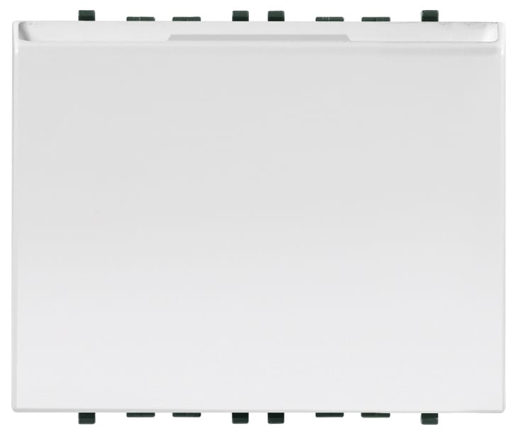 VIMAR - Tasca NFC/RFID IoT bianco, lettore smart card per installazione interna, Bluetooth 5.0, 1 uscita relè, LED regolabile, 100-240 V, 2 moduli. 14467