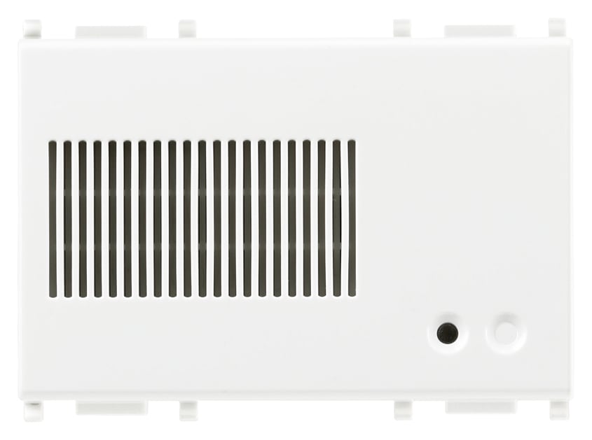 VIMAR - Sirena da Interno Bianco con 2 Suonerie Selezionabili e Segnalazione Allarme a Led