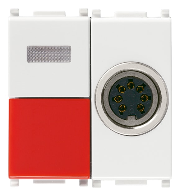 VIMAR - PULSANTE CHIAMATA CALL-WAY+PRESA DIN B