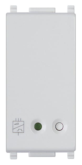 VIMAR - Interfaccia 2 Comandi Tradizionali Silver 1M - Per Comandi Elettrici Silver