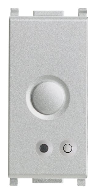 VIMAR - Sonda di temperatura domotica Silver per controllo ambiente, gestione impianti, comando fan-coil, interfacciabile con attuatore per termostato modulante.