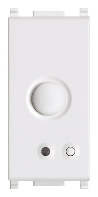 VIMAR - Sonda di temperatura domotica bianco per controllo ambiente, gestione impianti, comando fan-coil, interfacciabile con attuatore, classe I-IV-V.