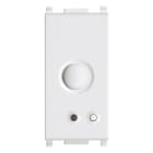 VIMAR - Sonda di temperatura domotica bianco per controllo ambiente, gestione impianti, comando fan-coil, interfacciabile con attuatore, classe I-IV-V. 14538