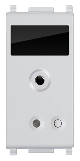 VIMAR - Trasmettitore IR Domotico Silver - Interfaccia per Comandi By-Me a Ricevitore IR, Domotica By-Me, Cavetto 3M.