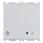 VIMAR - Interfaccia Bluetooth Domotica 2M Silver Memorizzabili Fino 8 Dispositivi Mobile 2 Moduli 14589.SL