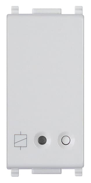 VIMAR - Attuatore IoT 16A Silver, comando elettronico View Wireless, relè NO 16A, Bluetooth 5.0, Zigbee 3.0, misurazione potenza, LED RGB, 100-240V. 14593.SL