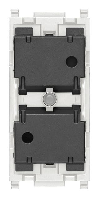 VIMAR - Meccanismo dimmer IoT 220-240V, elettronico VIEW Wireless per lampade 20-200W, doppia tecnologia Bluetooth 5.0 e Zigbee 3.0, LED RGB, 1 modulo Plana.