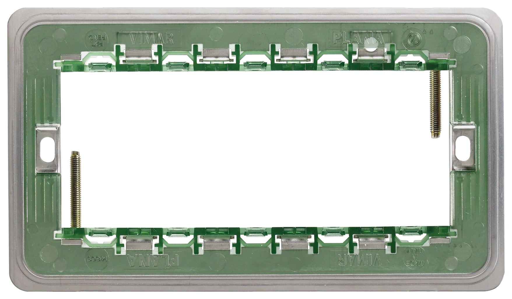 VIMAR - Supporto 5 Moduli con Viti per Scatole Rettangolari 5M 14609