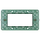 VIMAR - Supporto 4 Moduli con Viti per Scatole 4 Moduli 14614