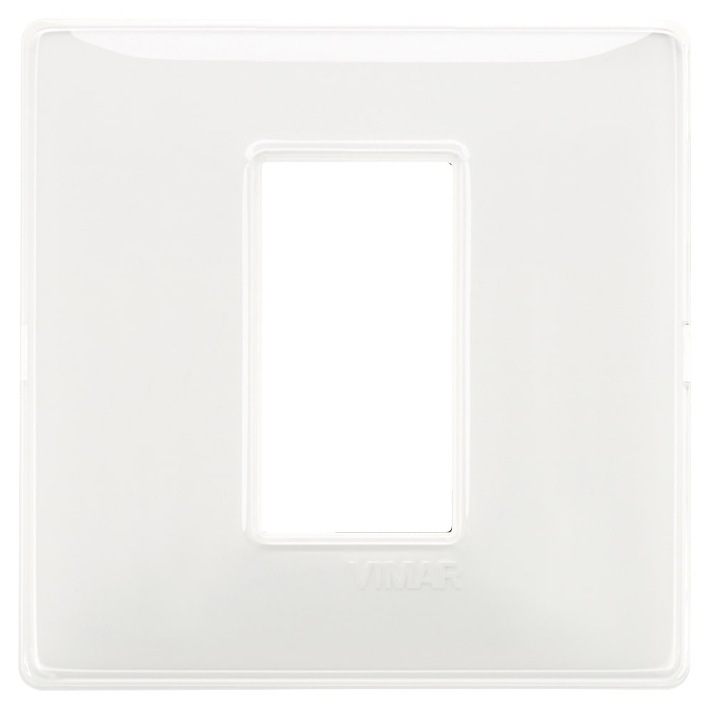 VIMAR - Placca 1 Modulo Tecnopolimero Reflex Neve