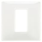 VIMAR - Placca 1 Modulo Tecnopolimero Reflex Neve