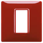 VIMAR - PLACCA 1M REFLEX RUBINO