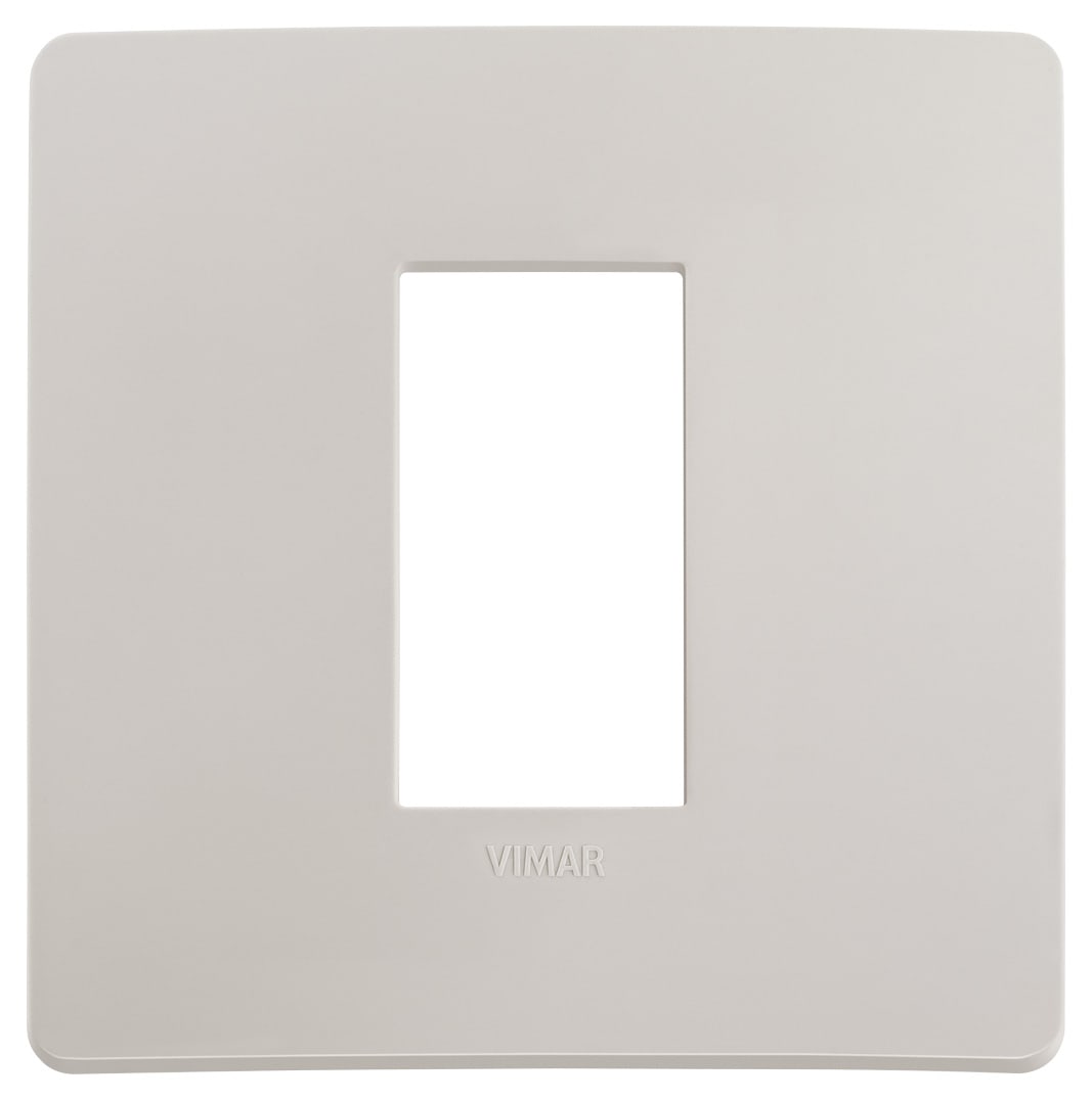 VIMAR - PLACCA PLANA UP 1M GRIGIO DOLOMITE MATT