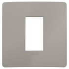 VIMAR - PLACCA PLANA UP 1M GRIGIO CEMENTO MATT 14641U.14