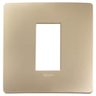 VIMAR - PLACCA PLANA UP 1M CHAMPAGNE 14641U.31