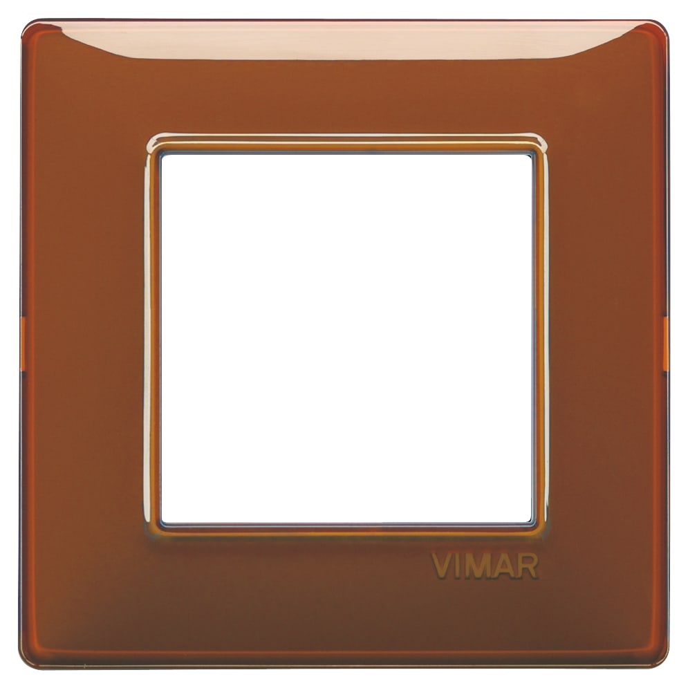 VIMAR - PLACCA 2M REFLEX TABACCO 14642.49