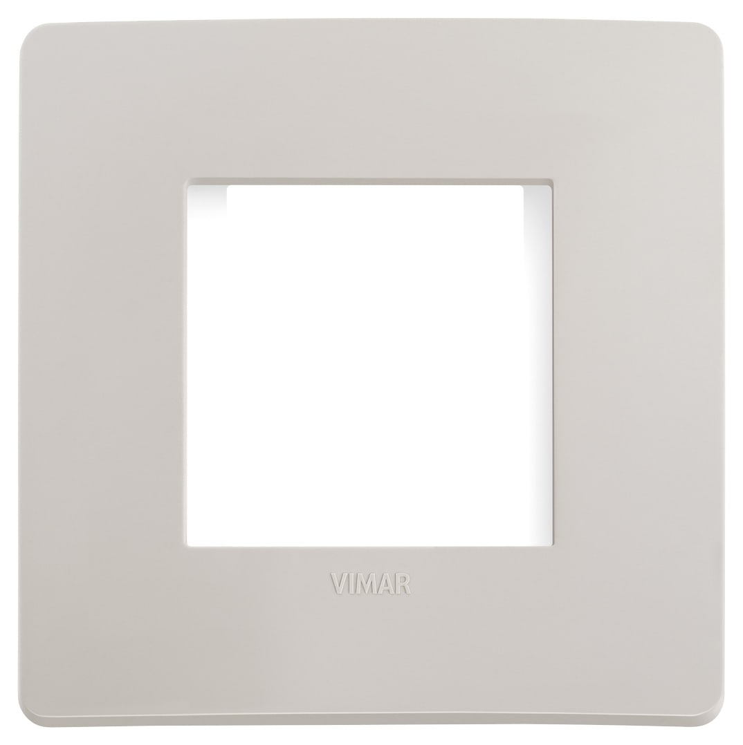VIMAR - PLACCA PLANA UP 2M GRIGIO DOLOMITE MATT 14642U.13