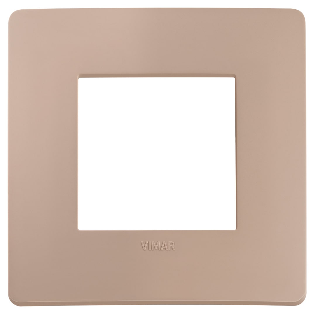 VIMAR - PLACCA PLANA UP 2M TERRACOTTA MATT