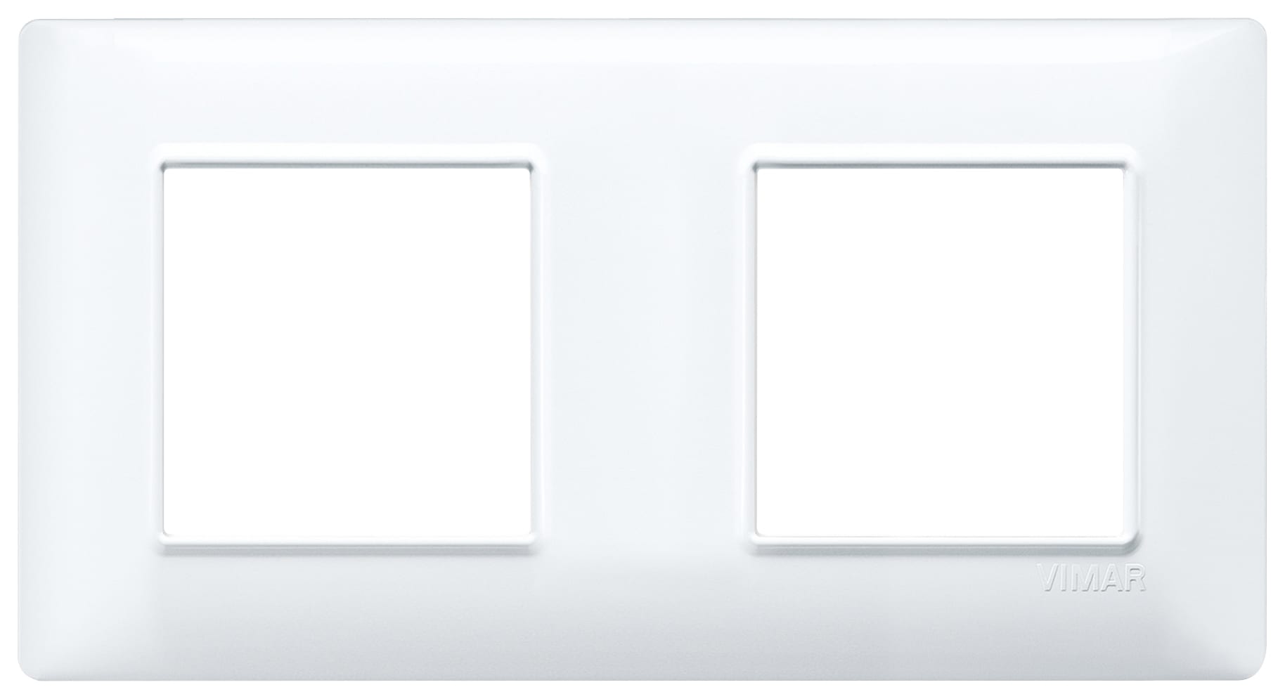 VIMAR - PLACCA 4M (2+2) INT71 BIANCO 14643.01