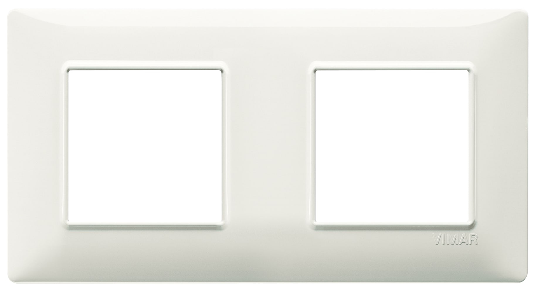 VIMAR - Placca 4 Moduli Interasse 71 Mm Avorio Tecnopolimero