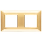 VIMAR - PLACCA 4M (2+2) INT71 ORO LUCIDO 14643.24
