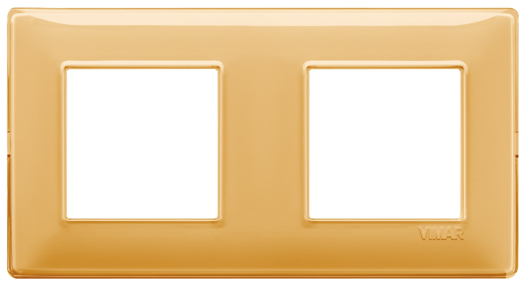 VIMAR - PLACCA 4M (2+2) INT71 REFLEX AMBRA