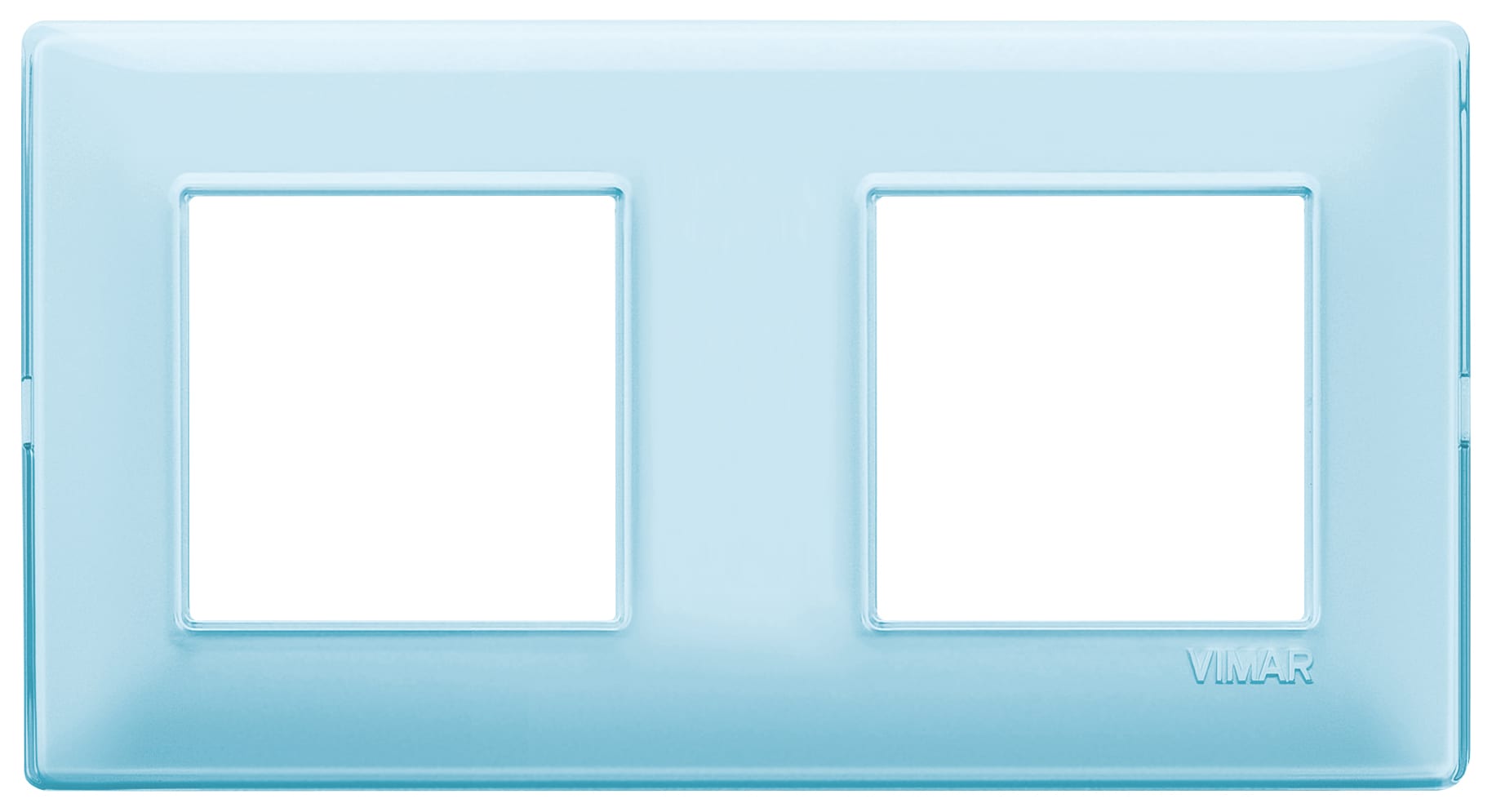 VIMAR - PLACCA 4M (2+2) INT71 REFLEX ACQUA 14643.45