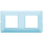 VIMAR - PLACCA 4M (2+2) INT71 REFLEX ACQUA