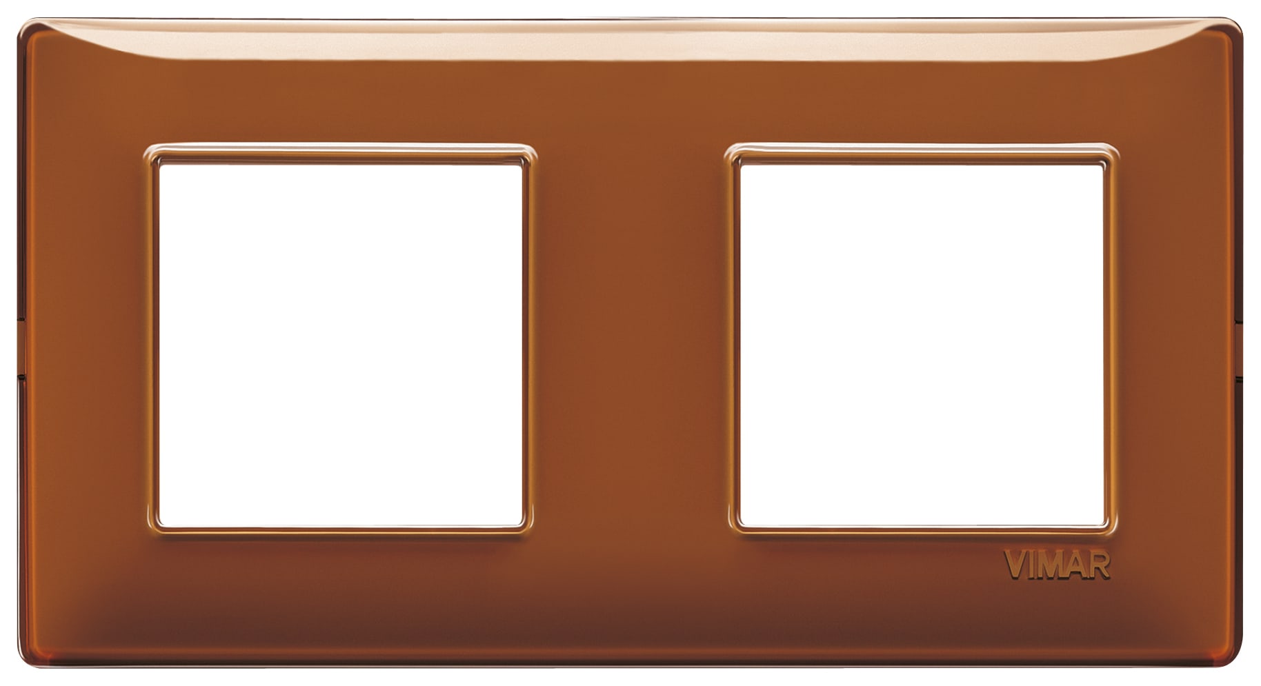 VIMAR - PLACCA 4M (2+2) INT71 REFLEX TABACCO 14643.49