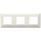 VIMAR - PLACCA 6M (2+2+2) INT71 BIANCO GRANITO