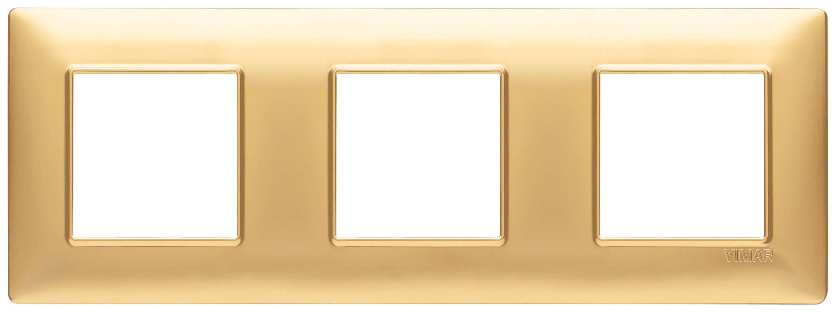 VIMAR - PLACCA 6M (2+2+2) INT71 ORO OPACO