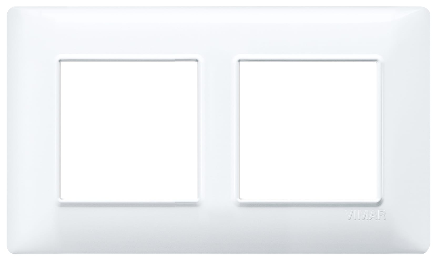 VIMAR - PLACCA 4M (2+2) INT57 BIANCO 14645.01