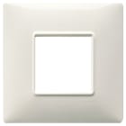 VIMAR - PLACCA 2M BS BIANCO GRANITO 14647.06