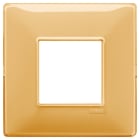 VIMAR - PLACCA 2M BS REFLEX AMBRA 14647.43