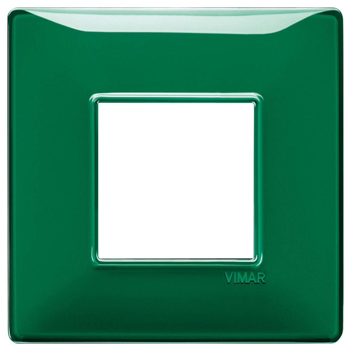 VIMAR - PLACCA 2M BS REFLEX SMERALDO