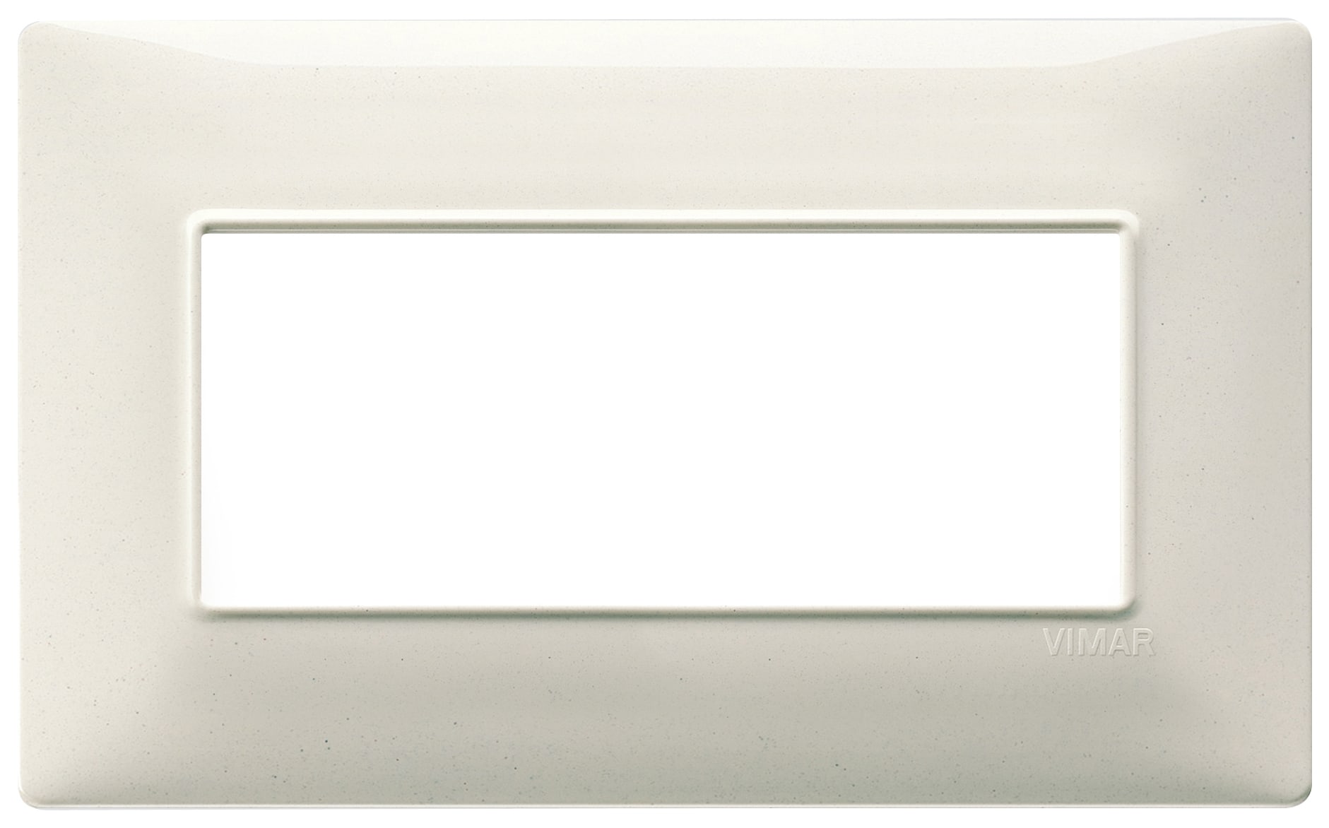 VIMAR - PLACCA 5M BS BIANCO GRANITO