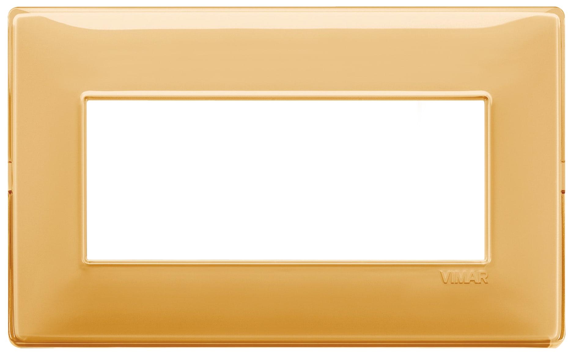 VIMAR - PLACCA 5M BS REFLEX AMBRA 14649.43