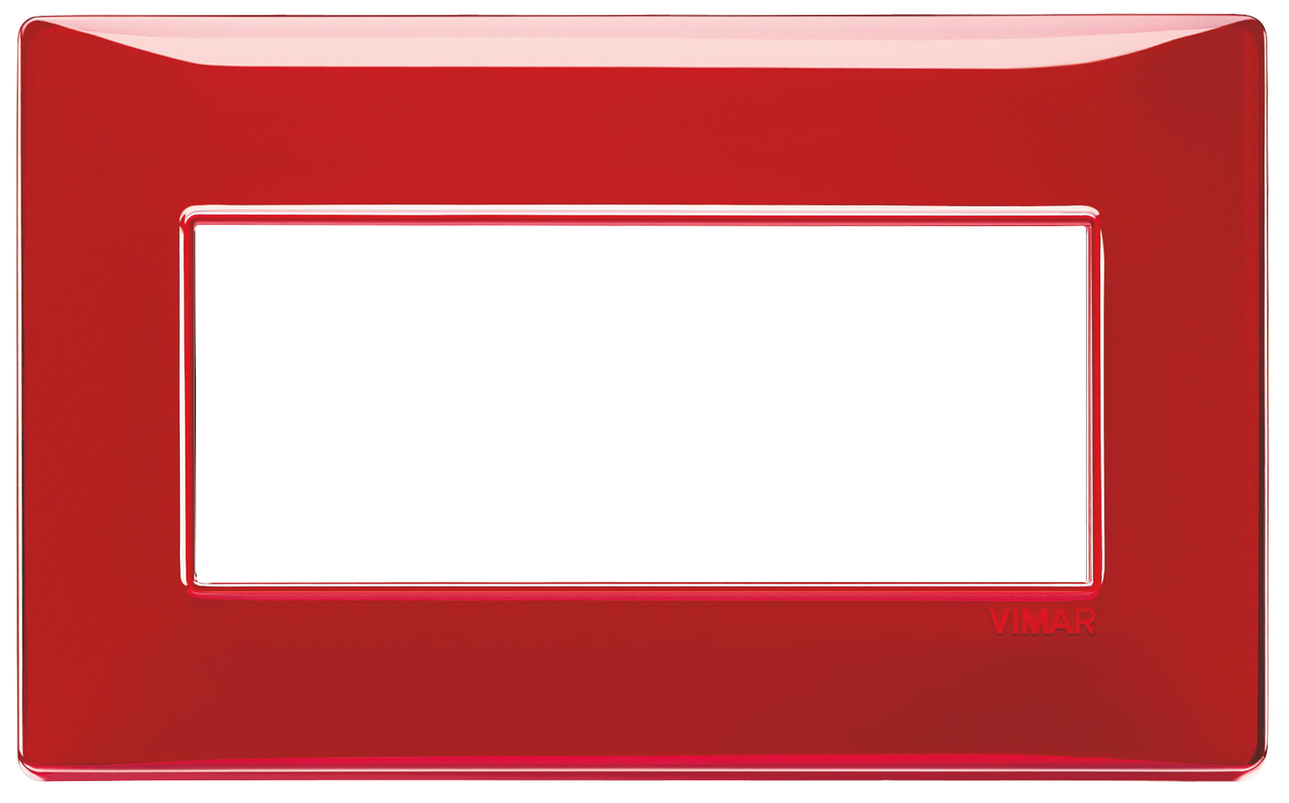 VIMAR - PLACCA 5M BS REFLEX RUBINO 14649.51