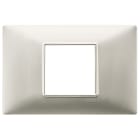 VIMAR - PLACCA 2M CENTRALI NICHEL OPACO 14652.21