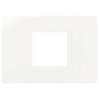 VIMAR - PLACCA PLANA UP 2M CENTRALI BIANCO 14652U.01