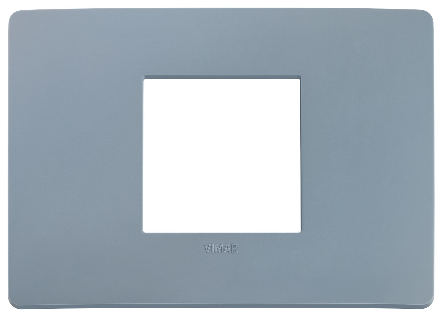 VIMAR - PLACCA PLANA UP 2M CENTRALI AVIO MATT