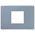 VIMAR - PLACCA PLANA UP 2M CENTRALI AVIO MATT 14652U.16